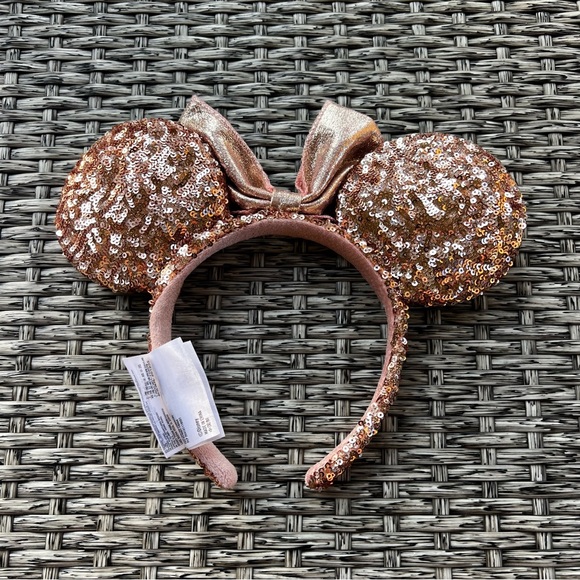 Disney Ears Headband Rose Gold - Picture 2 of 2